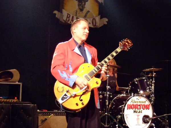 The Reverend Horton Heat at Stubbs BarBQ, Austin, Tx