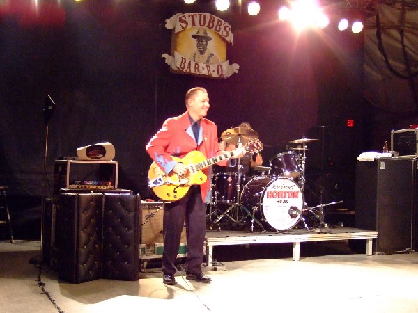 The Reverend Horton Heat at Stubbs BarBQ, Austin, Tx
