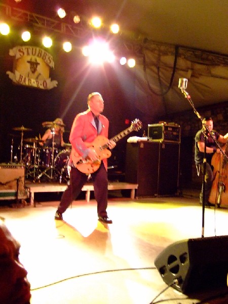 The Reverend Horton Heat at Stubbs BarBQ, Austin, Tx