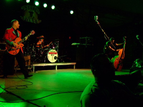 The Reverend Horton Heat at Stubbs BarBQ, Austin, Tx