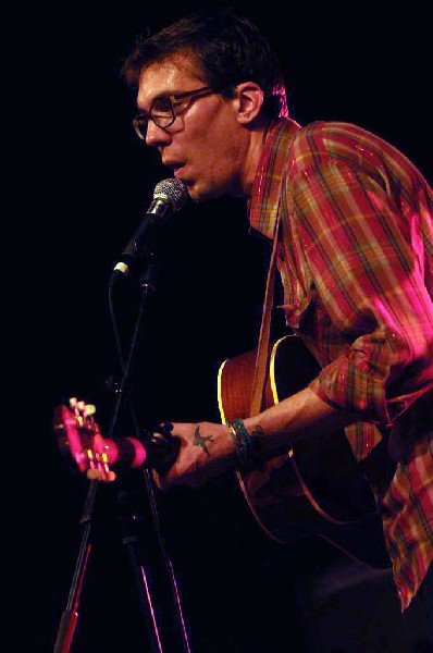 Justin Townes Earle at Stubb's BarBQ, Austin, Texas - 10/28/09