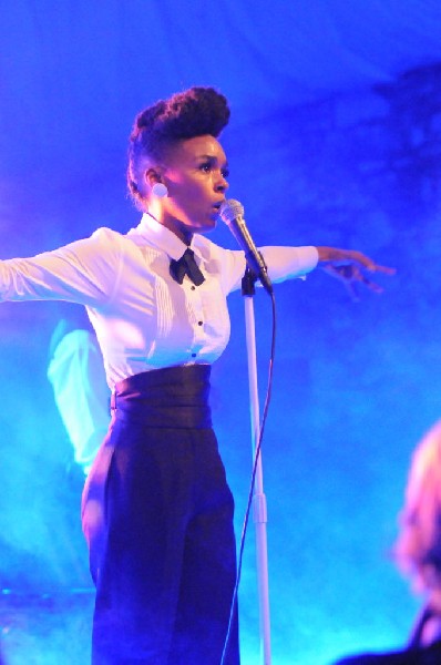Janelle Monae at Stubb's BarBQ, SXSW 2009, Austin, Texas