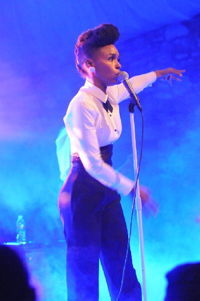 Janelle Monae at Stubb's BarBQ, SXSW 2009, Austin, Texas