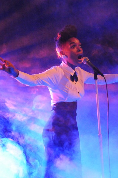 Janelle Monae at Stubb's BarBQ, SXSW 2009, Austin, Texas