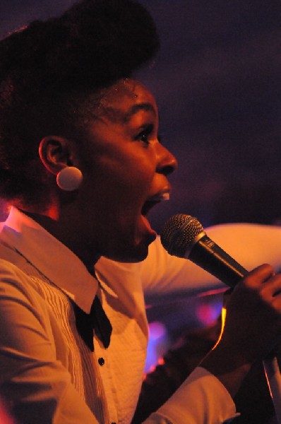 Janelle Monae at Stubb's BarBQ, SXSW 2009, Austin, Texas