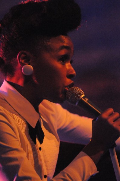 Janelle Monae at Stubb's BarBQ, SXSW 2009, Austin, Texas