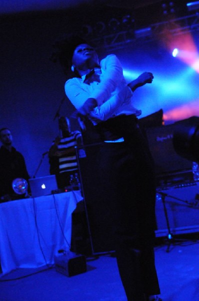 Janelle Monae at Stubb's BarBQ, SXSW 2009, Austin, Texas