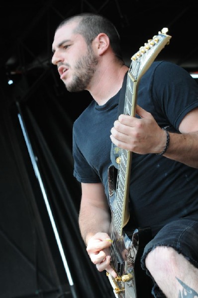 Job For A Cowboy at the Mayhem Festival 2009 at the AT&T Center, San An