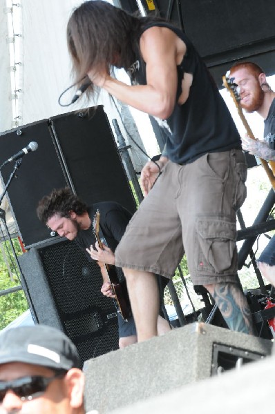 Job For A Cowboy at the Mayhem Festival 2009 at the AT&T Center, San An