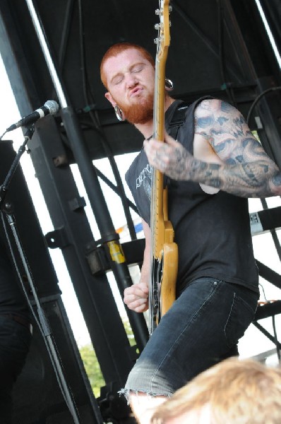 Job For A Cowboy at the Mayhem Festival 2009 at the AT&T Center, San An