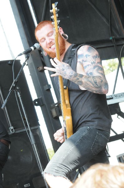 Job For A Cowboy at the Mayhem Festival 2009 at the AT&T Center, San An