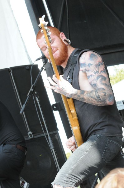 Job For A Cowboy at the Mayhem Festival 2009 at the AT&T Center, San An