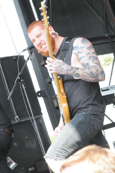 Job For A Cowboy at the Mayhem Festival 2009 at the AT&T Center, San An