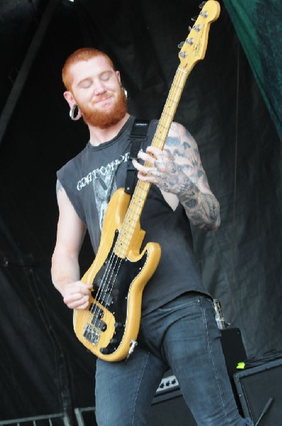 Job For A Cowboy at the Mayhem Festival 2009 at the AT&T Center, San An