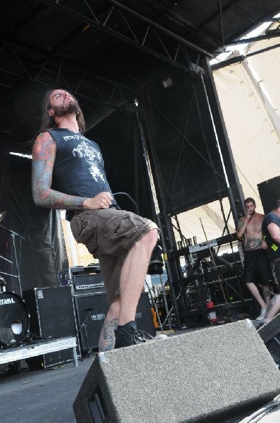 Job For A Cowboy at the Mayhem Festival 2009 at the AT&T Center, San An