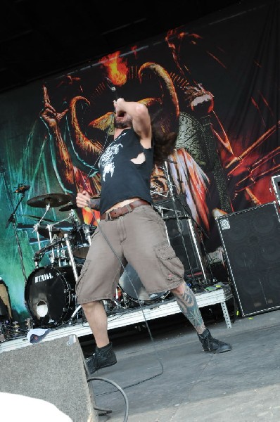 Job For A Cowboy at the Mayhem Festival 2009 at the AT&T Center, San An