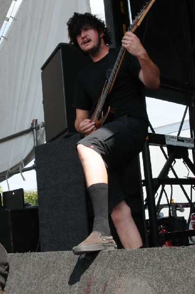 Job For A Cowboy at the Mayhem Festival 2009 at the AT&T Center, San An