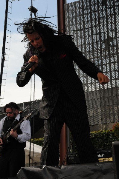 Jonathan Davis at Ozzfest 2008, Pizza Hut Park, Frisco, Texas
