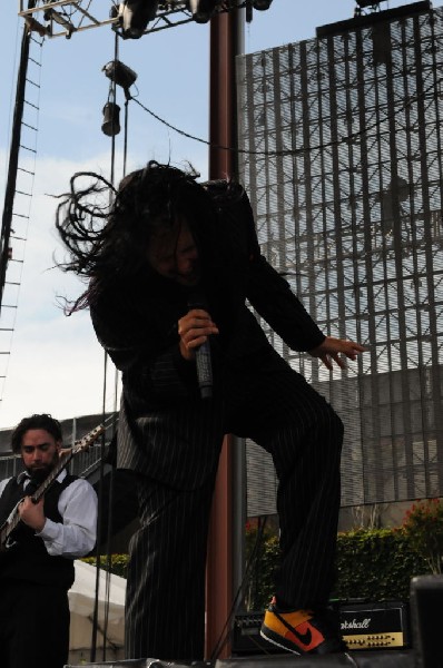 Jonathan Davis at Ozzfest 2008, Pizza Hut Park, Frisco, Texas