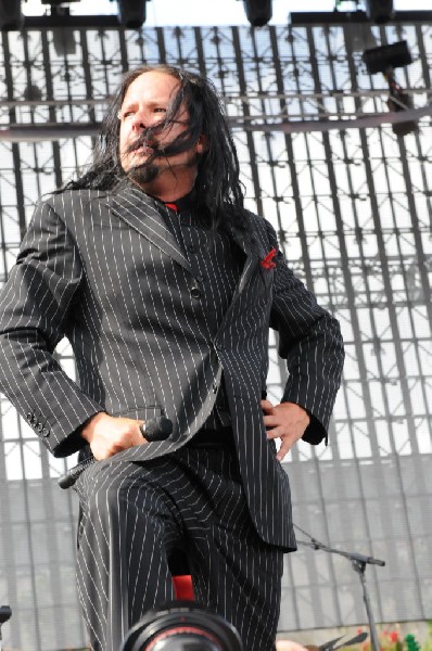 Jonathan Davis at Ozzfest 2008, Pizza Hut Park, Frisco, Texas