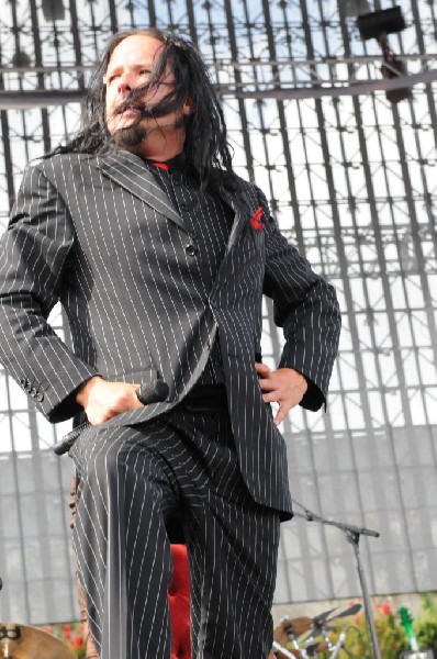 Jonathan Davis at Ozzfest 2008, Pizza Hut Park, Frisco, Texas