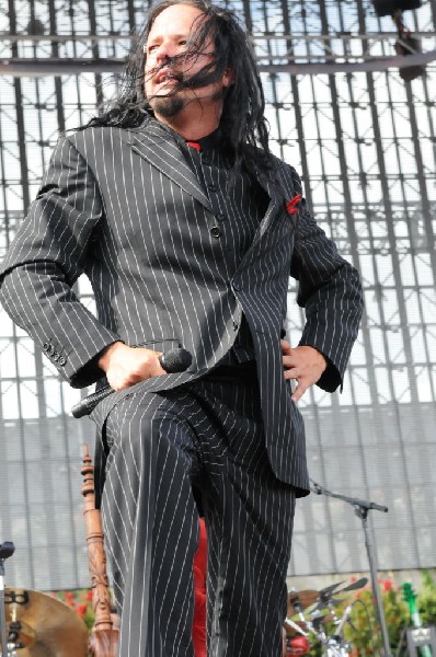 Jonathan Davis at Ozzfest 2008, Pizza Hut Park, Frisco, Texas