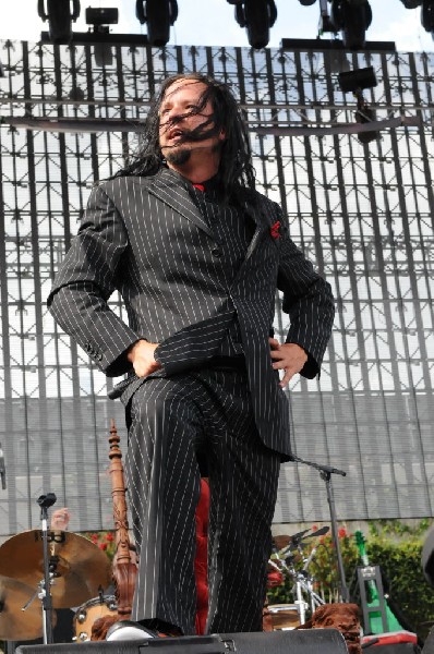 Jonathan Davis at Ozzfest 2008, Pizza Hut Park, Frisco, Texas