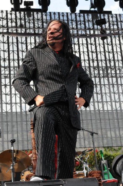 Jonathan Davis at Ozzfest 2008, Pizza Hut Park, Frisco, Texas