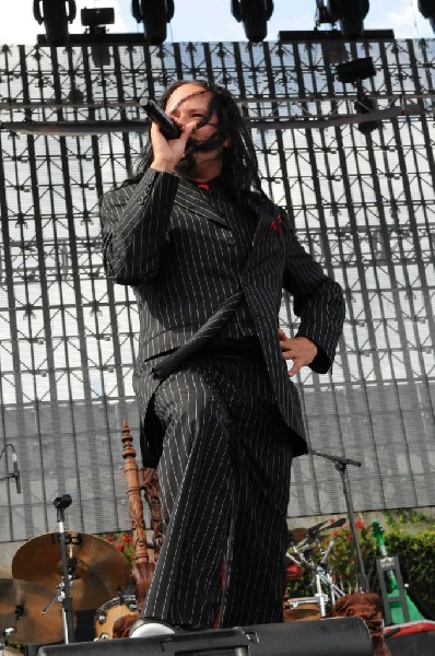Jonathan Davis at Ozzfest 2008, Pizza Hut Park, Frisco, Texas