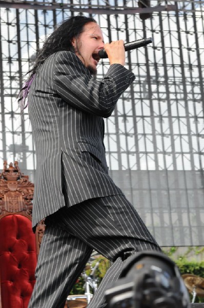 Jonathan Davis at Ozzfest 2008, Pizza Hut Park, Frisco, Texas