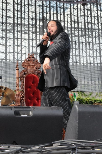 Jonathan Davis at Ozzfest 2008, Pizza Hut Park, Frisco, Texas