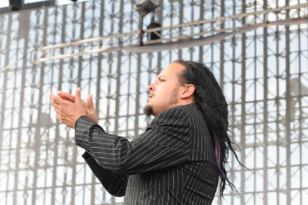 Jonathan Davis at Ozzfest 2008, Pizza Hut Park, Frisco, Texas