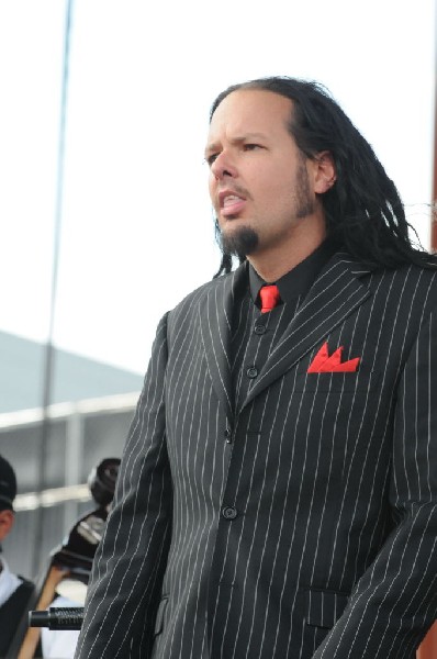 Jonathan Davis at Ozzfest 2008, Pizza Hut Park, Frisco, Texas