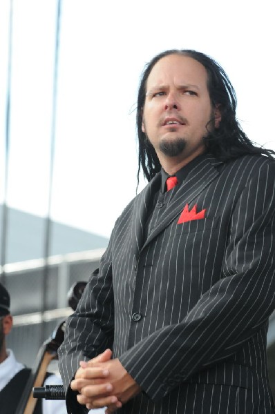 Jonathan Davis at Ozzfest 2008, Pizza Hut Park, Frisco, Texas
