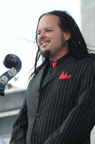 Jonathan Davis at Ozzfest 2008, Pizza Hut Park, Frisco, Texas