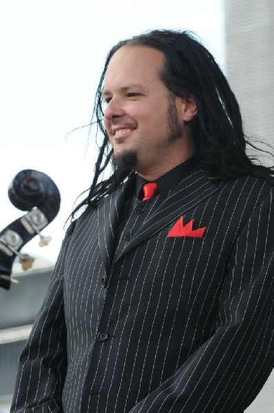 Jonathan Davis at Ozzfest 2008, Pizza Hut Park, Frisco, Texas