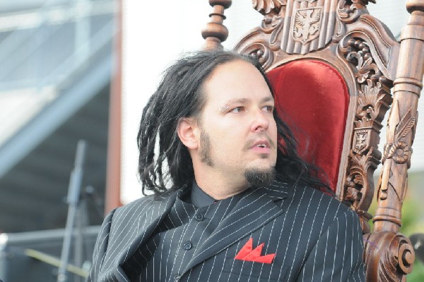 Jonathan Davis at Ozzfest 2008, Pizza Hut Park, Frisco, Texas