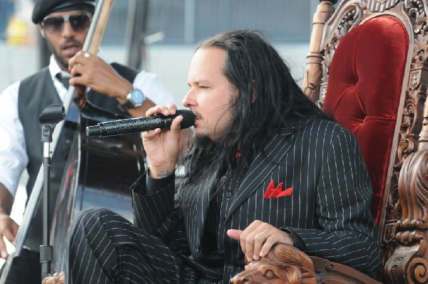 Jonathan Davis at Ozzfest 2008, Pizza Hut Park, Frisco, Texas