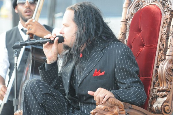 Jonathan Davis at Ozzfest 2008, Pizza Hut Park, Frisco, Texas