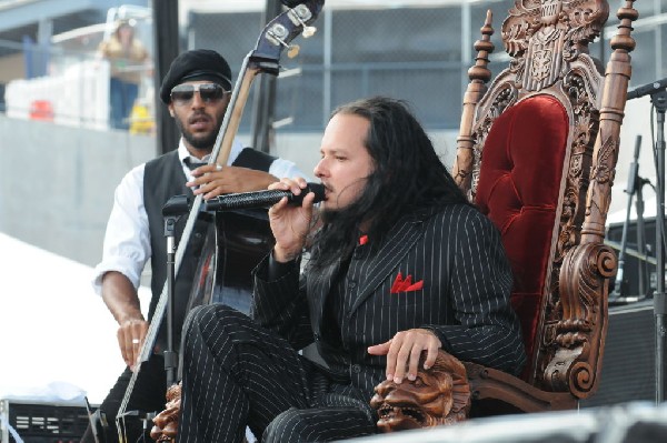 Jonathan Davis at Ozzfest 2008, Pizza Hut Park, Frisco, Texas