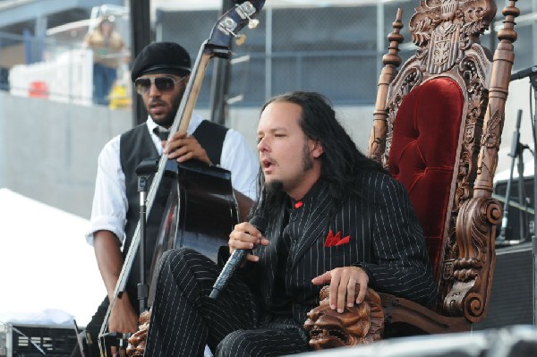 Jonathan Davis at Ozzfest 2008, Pizza Hut Park, Frisco, Texas