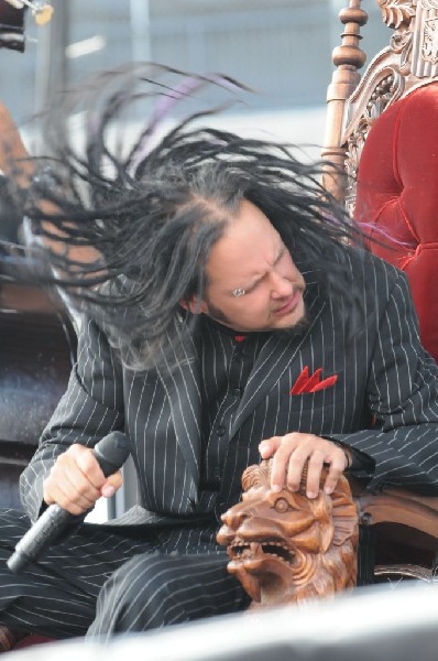 Jonathan Davis at Ozzfest 2008, Pizza Hut Park, Frisco, Texas