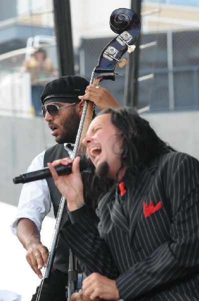 Jonathan Davis at Ozzfest 2008, Pizza Hut Park, Frisco, Texas