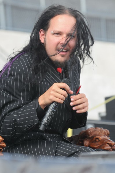 Jonathan Davis at Ozzfest 2008, Pizza Hut Park, Frisco, Texas