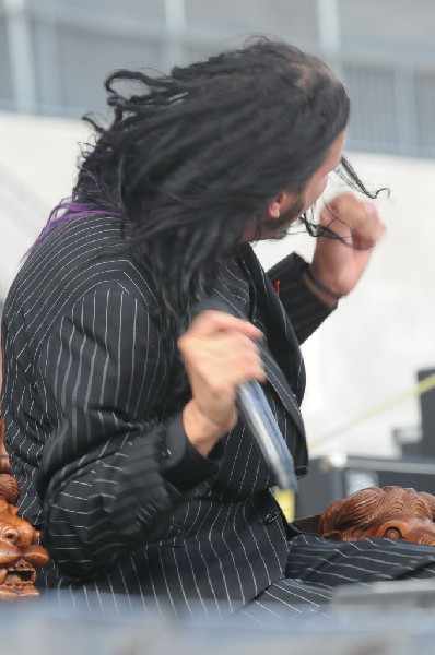 Jonathan Davis at Ozzfest 2008, Pizza Hut Park, Frisco, Texas