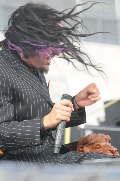 Jonathan Davis at Ozzfest 2008, Pizza Hut Park, Frisco, Texas