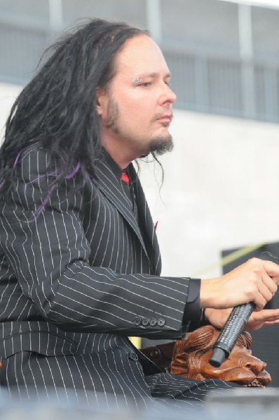 Jonathan Davis at Ozzfest 2008, Pizza Hut Park, Frisco, Texas