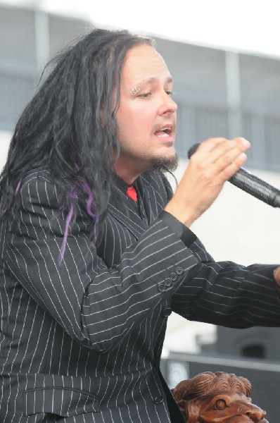 Jonathan Davis at Ozzfest 2008, Pizza Hut Park, Frisco, Texas