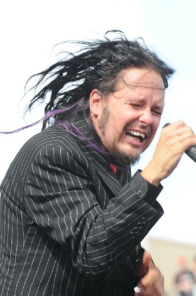 Jonathan Davis at Ozzfest 2008, Pizza Hut Park, Frisco, Texas