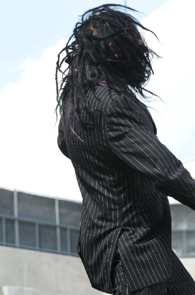 Jonathan Davis at Ozzfest 2008, Pizza Hut Park, Frisco, Texas